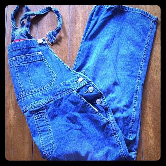 Gloria Vanderbilt Denim - 🌼BOGO🌼 Vtg 90s S Capri Denim Overalls Vanderbilt